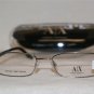 New Armani Exchange AX107 Gunmetal 6LB Eyeglasses: Mod. AX 107 50-17 & Case