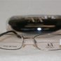New Armani Exchange AX107 Gunmetal 6LB Eyeglasses: Mod. AX 107 50-17 & Case