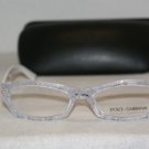 New Dolce & Gabbana Mod. 3115 White Lace Col. 1896 Eyeglasses  51-17 & Case