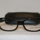 New Dolce & Gabbana DG 3125 Havana 502 Eyeglasses: Mod. DG3125 55-16 & Case