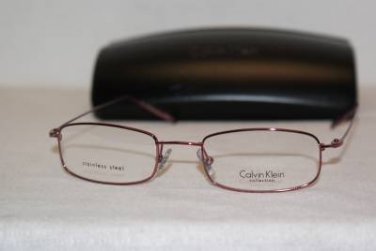 New Calvin Klein Collection Eyeglass Mod.437  Col. 507 50-20-140 & Case