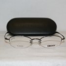 New DKNY 6613 Titanium Gunmetal 47-19 Eyeglasses: Mod. 6613 & Case