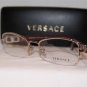 Brand New VERSACE Eyeglass Mod. 1206-B Col.1052 51-17-135 & Case W/STONES!!!