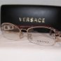 Brand New VERSACE Eyeglass Mod. 1206-B Col.1052 51-17-135 & Case W/STONES!!!