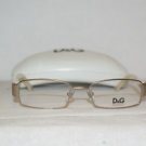 New D&G Dolce & Gabbana 5073 Matte Gold 49-16 Eyeglasses: Mod. 5073 (493) & Case