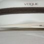 Brand New Vogue 2666 Black Beige 54-16 Eyeglasses: Mod. 2666A (1345) & Case
