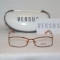 Brand New Versus 7054 Shiny Orange 51-16 Eyeglasses: Mod. 7054 & Case