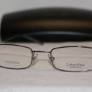 New Calvin Klein Collection Eyeglass Mod.437  Col. 598 48-20-140 & Case