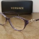 Brand New VERSACE Eyeglass Mod. 3161 Col.5000 53-15-135 & Case
