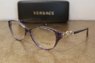 Brand New VERSACE Eyeglass Mod. 3161 Col.5000 53-15-135 & Case