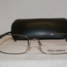 New 54-17 Dolce & Gabbana DG 1215 Gunmetal (1073) Eyeglasses: Mod. 1215 & Case