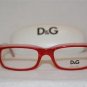 New D&G Dolce & Gabbana DD 1214 Red 1764 Eyeglasses: Mod. DD1214 49-17 & Case