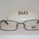 New D&G Dolce & Gabbana DD 5073 Purple 492 Eyeglasses: Mod. DD5073 49-16 & Case