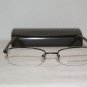 New BCBG Maxazria Cyprus Black Eyeglasses: Mod. Cyprus 50-18 & Case