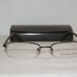 New BCBG Maxazria Cyprus Black Eyeglasses: Mod. Cyprus 50-18 & Case