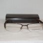 New BCBG Maxazria Shalimar Chocolate Eyeglasses: Mod. Shalimar & Case