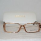 Brand New Versace 3128-B Peach 51-16 Eyeglasses: Mod. 3128-B & Case