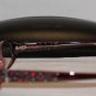 New Calvin Klein Eyeglass Mod. 668 Col. Wine (142) W/STONES! 53-15-130 & Case