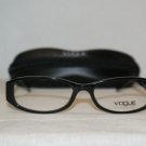 Brand New Vogue 2649 Shiny Black 52-16 Eyeglasses: Mod. 2649 (W44) & Case
