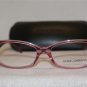New Dolce & Gabbana 3125 Pink 55-16 Eyeglasses: Mod. 3125 (1673) & Case