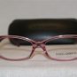 New Dolce & Gabbana 3125 Pink 55-16 Eyeglasses: Mod. 3125 (1673) & Case