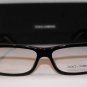 Brand New DOLCE&GABBANA Eyeglass Mod. DG 3129 Col.501 Sz. 54-15-140 & Case