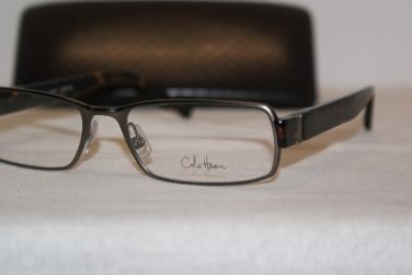 Brand New Cole Haan Eyeglass Mod. CH 203 Col. Pewter 55-17-140 & Case