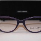 Brand New DOLCE&GABBANA Eyeglass Mod. DG 3155  Col. 2701  Sz. 52-17-140 & Case