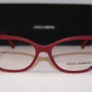 Brand New DOLCE&GABBANA Eyeglass Mod. DG 3136  Col. 2583  Sz. 53-16-140 & Case