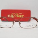 Brand New Caviar Eyeglass Mod. 1596 Col. C16  55-16 WOODEN TEMPLES & Case