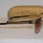 Brand New Black/Gold/Silver Caviar Sunglass Mod.7355 A & Case