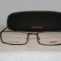 Brand New Carrera 7523 Matte Brown 01J0 Eyeglasses: Mod. 7523 53-18 & Case