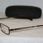 Brand New Carrera 7523 Matte Brown 01J0 Eyeglasses: Mod. 7523 53-18 & Case