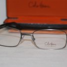Brand New Cole Haan Eyeglass Mod. CH 998 Col. Gunmetal 53-19-135 & Case