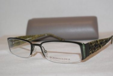 Brand New BCBGMaxazria Eyeglass Mod. Anjolie Col. OLI 53-17 & Case