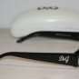 Brand New D&G Dolce & Gabbana Black Eyeglasses: Mod. DD 1163 (501) 50-15 & Case