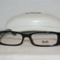 Brand New D&G Dolce & Gabbana Black Eyeglasses: Mod. DD 1163 (501) 50-15 & Case
