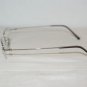Brand New Calvin Klein Silver 408 46-19 Eyeglasses: Mod. 408 (565) & Case