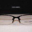 Brand New DOLCE&GABBANA Eyeglass Mod. DG 1220 Col. 01 Sz. 52-17-135 & Case