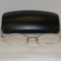 Brand New Calvin Klein 161 Silver 48-19 Eyeglasses: Mod. 161 (565) 48-19 & Case