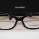 Brand New DOLCE&GABBANA Eyeglass Mod. DG 3136 Col.2525 Sz. 53-16-140 & Case