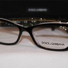 Brand New DOLCE&GABBANA Eyeglass Mod. DG 3168  Col. 2737  Sz. 51-16-135 & Case