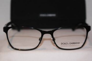 Brand New DOLCE&GABBANA Eyeglass Mod. DG 1244P Col. 1225 Sz. 51-16-135 & Case