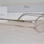 Brand New Christian Dior Eyeglass Mod. 3562 Col.Silver  52K  53-19-135 & Case