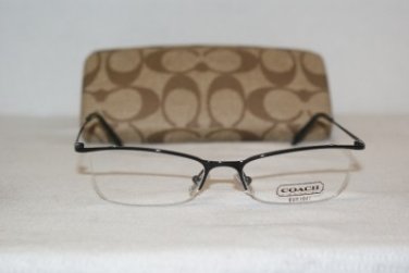 Brand New Coach Hailey Black 50-16 Eyeglasses: Mod. Hailey & Case
