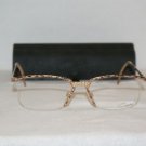 Brand New Cazal 274 Gold 56-16 Eyeglasses: Mod. 274 & Case