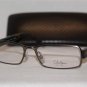 Brand New Cole Haan Eyeglass Mod. CH 203 Col. Pewter 53-17-135 & Case