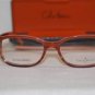 Brand New Cole Haan Eyeglass Mod. 961 Col.Salmon Horn W/ Wood!! 53-17-145 & Case