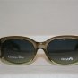 Brand New Christian Dior Wiz Brown/Green 26K Sunglasses: Mod. Wiz 55-19 &Case