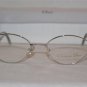 Brand New Christian Dior Eyeglass Mod. 3562 Col. 52K Rhod Silver 51-19-130 &Case